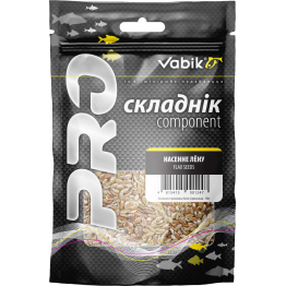 Компонент для прикормки Vabik PRO Семена льна 150 г